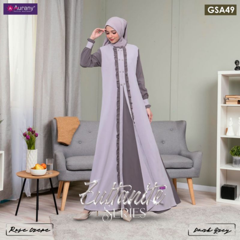 Baju Gamis aurany gsa49