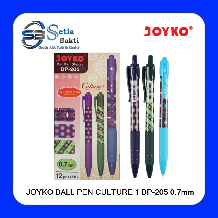 

Pulpen JOYKO CULTURE 1 BP 205 0.7mm - 1 Pcs