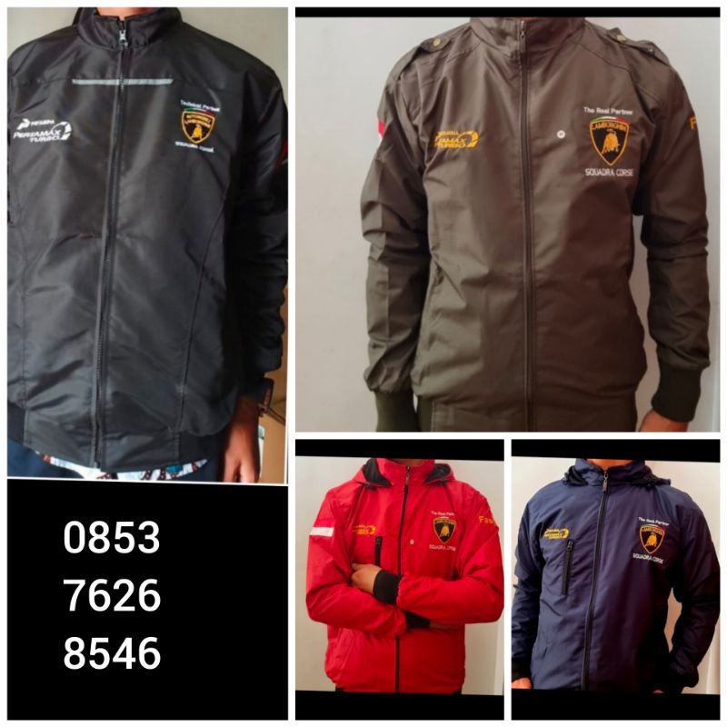 jaket pertamax turbo pria terbaru spbu pertamina pom bensin