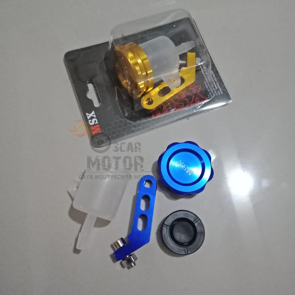 Tabung Minyak Rem Warna Universal Botol Oli Rem Motor Beat Mio Vario Scoopy Nmax Jupiter Supra Dll motor