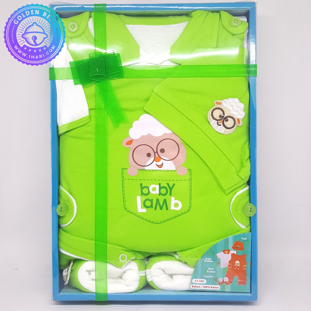  Baju  Bayi  Baru  Lahir  Baby Newborn Gift Set Baby Lamb 