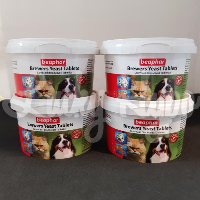 ORIGINAL Vitamin Bulu Anjing Kucing Beaphar Brewers Yeast Tablet 250tab Murah