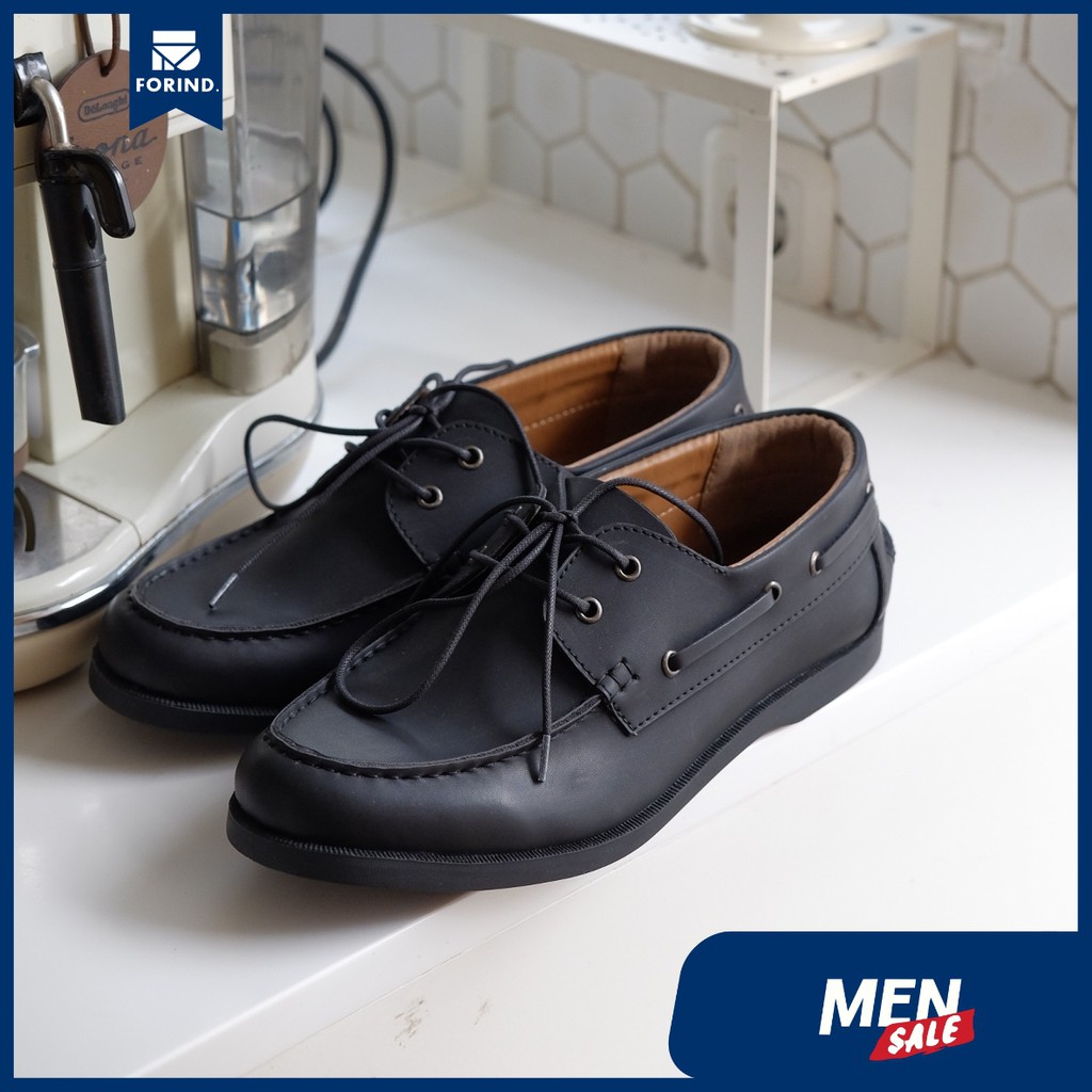 Clinsy Black | Sepatu Casual Pria Hitam Kerja Fantopel Pantopel Pantofel Ori Men | Oxwalker FORIND