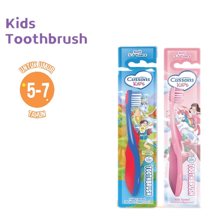 Cussons Kids Toothbrush 5 - 7 Tahun