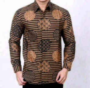 Batik Kemeja Lengan Panjang Katun Halus Hq Kualitas Setara Barang Mall