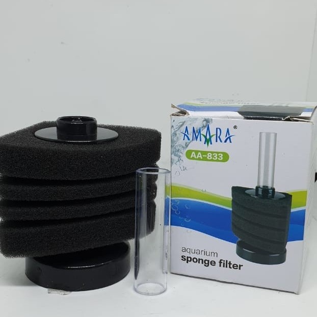 AMARA AA 833 Sponge Filter Busa Spon Mini Bio Foam Aquarium Aquascape