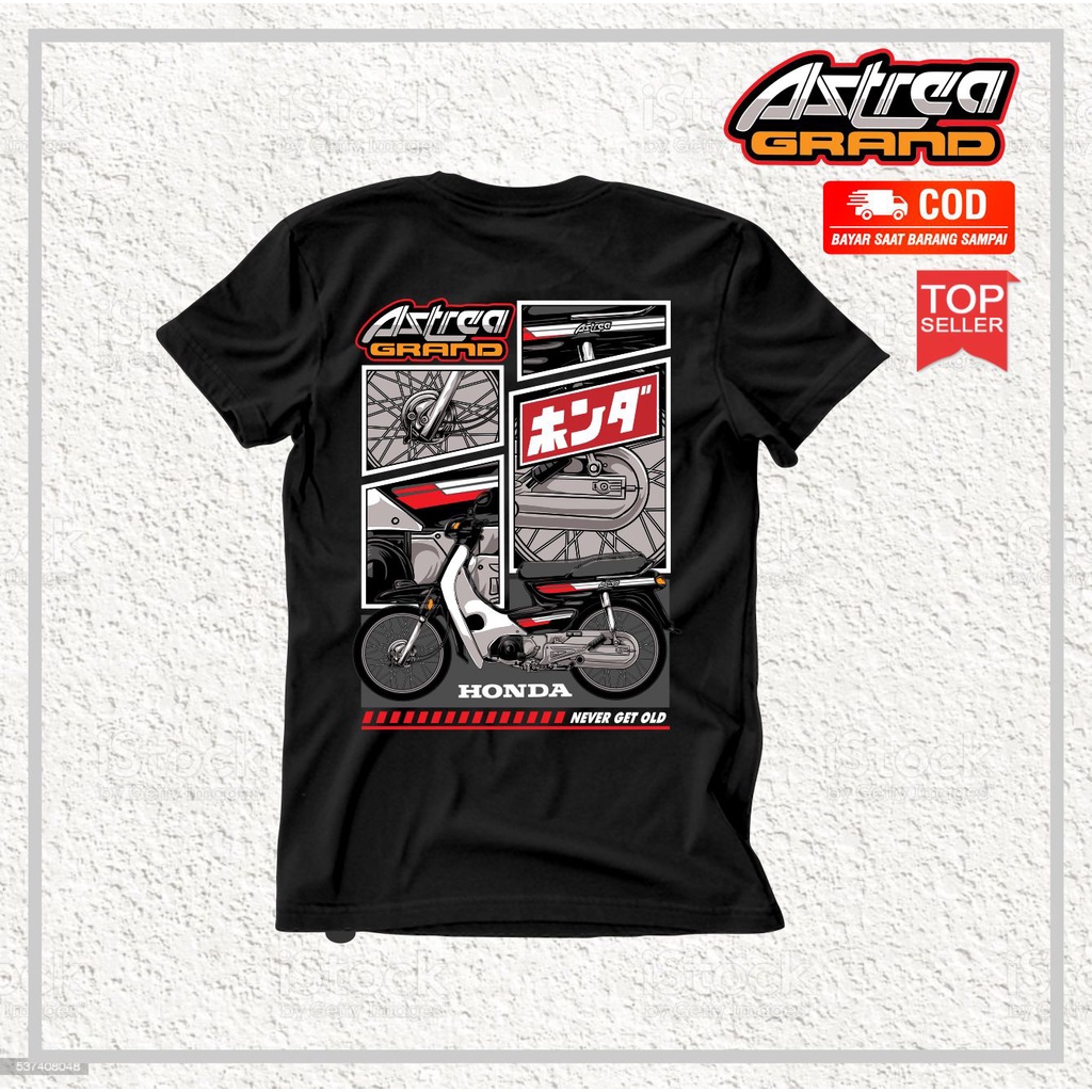 KAOS PRIA ASTREA GRAND ORIGINAL DISTRO - KAOS DISTRO ASTREA GRAND TERBARU - KAOS DISTRO ORIGINAL