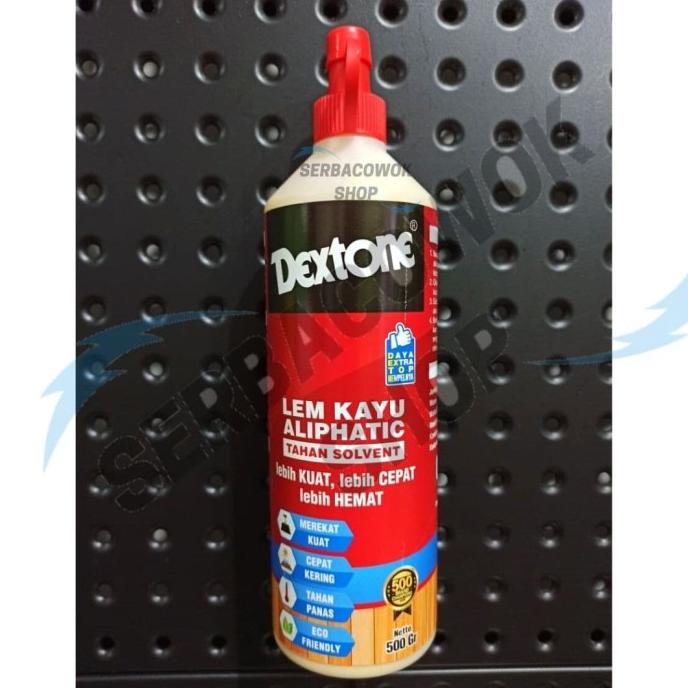 

Dextone Lem Aliphatic 500 Gr Tahan Solvent Lem Kayu Serbaguna Termurah