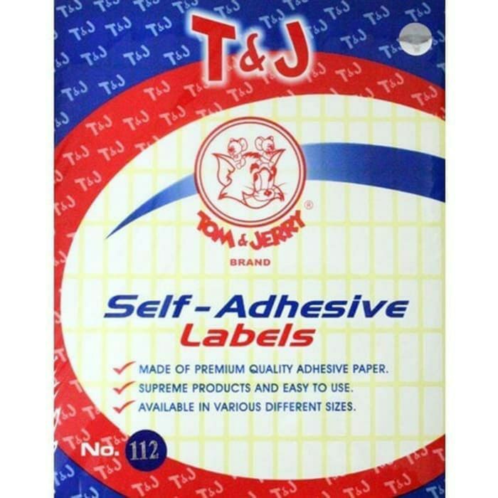 

LABEL TOM JERRY 112 PACK ISI 10 SHEET 贴纸
