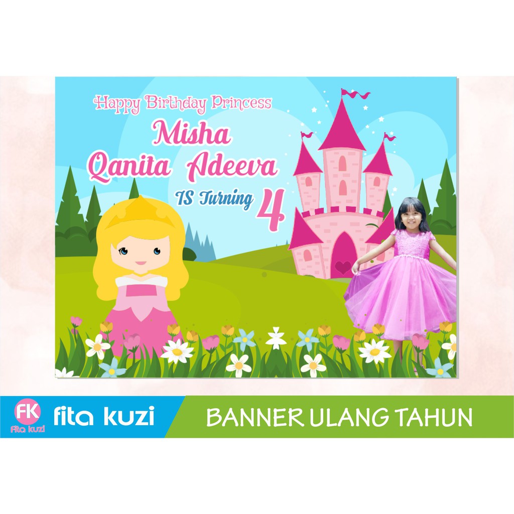 Banner Ulang Tahun Banner Happy Birthday Banner Ulang 