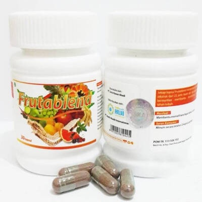Frutablend-Original HWI Original HWI FRUTABLEND 100% ASLI PT HWI Antioxidant Penghilang Jerawat - 30