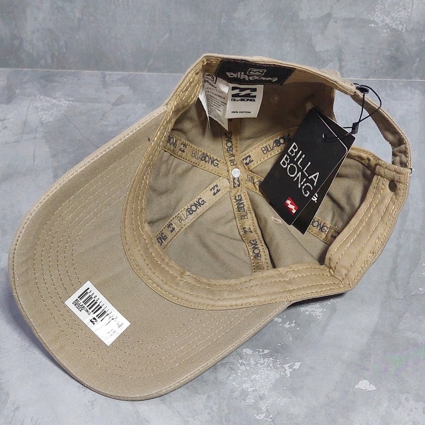 Topi Import Premium Baseball Hat BILLABONG Casual - Cream