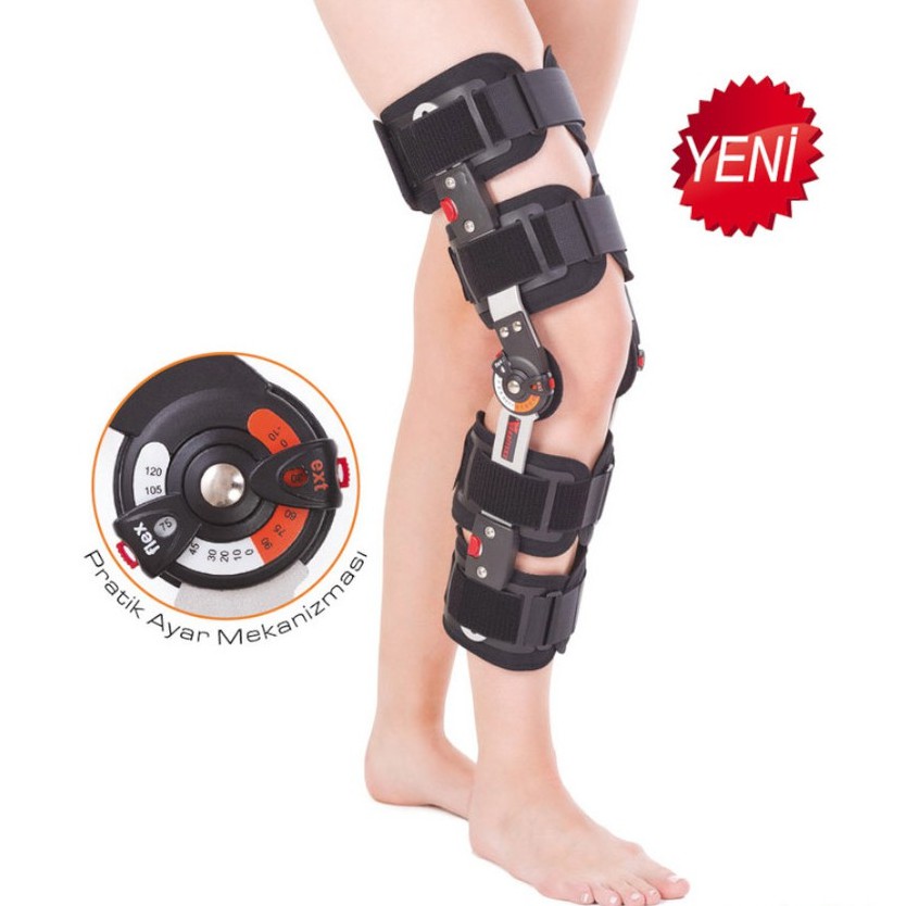 Variteks 858 Hinged Stabilizing Knee Brace - Alat Rehabilitas Paska Operasi Ligamen