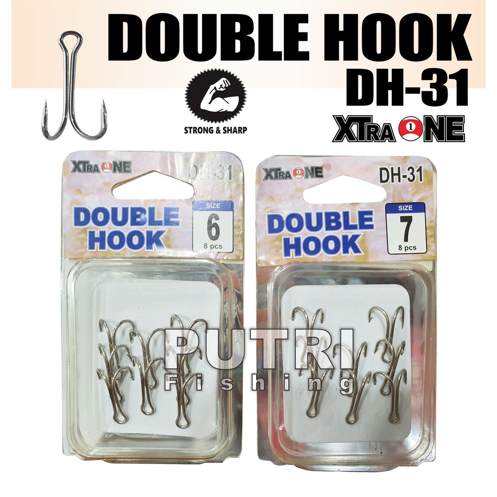 MATA KAIL XTRA ONE DOUBLE HOOK DH-31