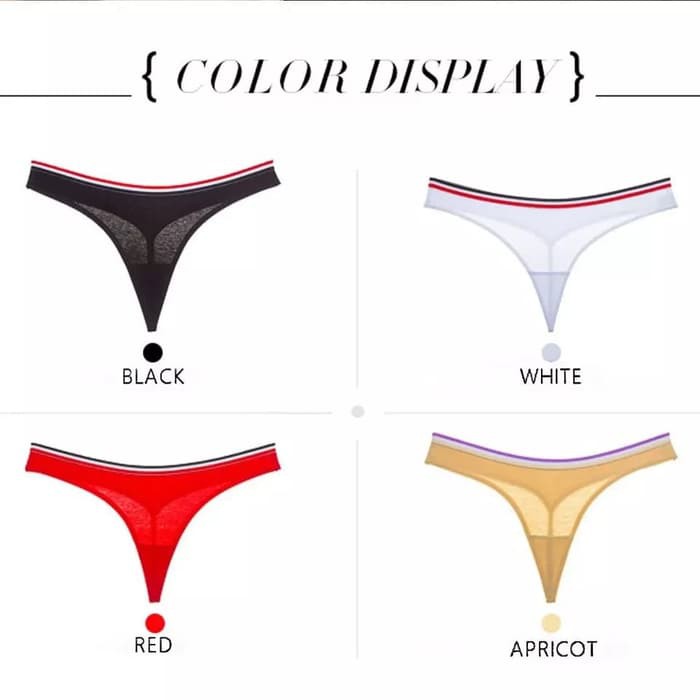 ready g string thong transparan celana dalam cd gstring sexy wanita g22