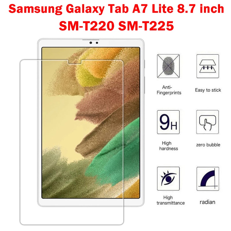 Film Pelindung Layar Tempered Glass 9H Untuk Tablet Samsung Galaxy Tab A7 Lite 8.7 Inci SM-T220 SM-T225 T220