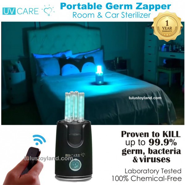 PROMO UV Care Room Sterilizer Portable Germ Zapper GRATIS UVC POCKET Alat Steril Ruangan bunuh Virus Kuman Bakteri