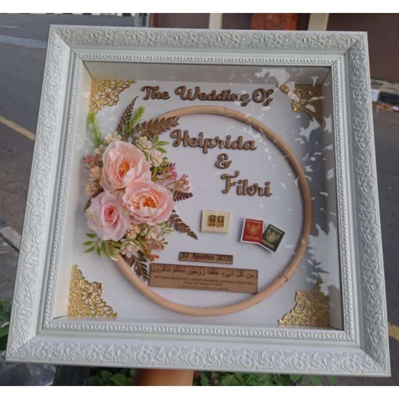 MAHAR BUNGA RUSTIK CUSTOM SESERAHAN NIKAH