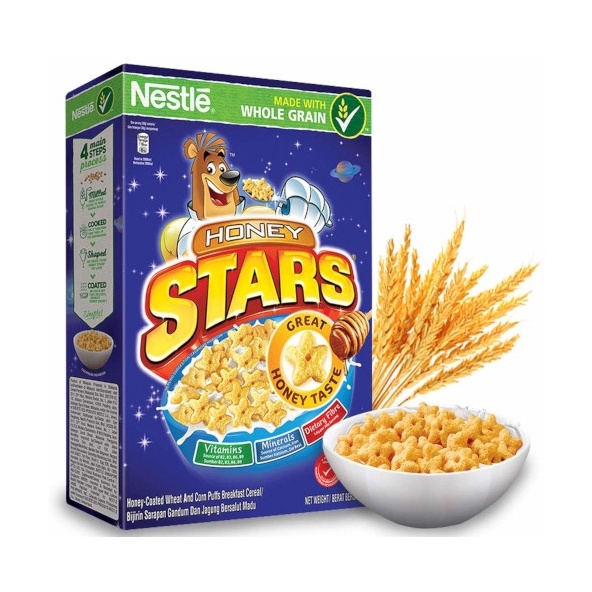 

Honey Star Cereal Box 150 gr - Sereal Anak Dengan Gandum Utuh - Menu Sarapan Sehat