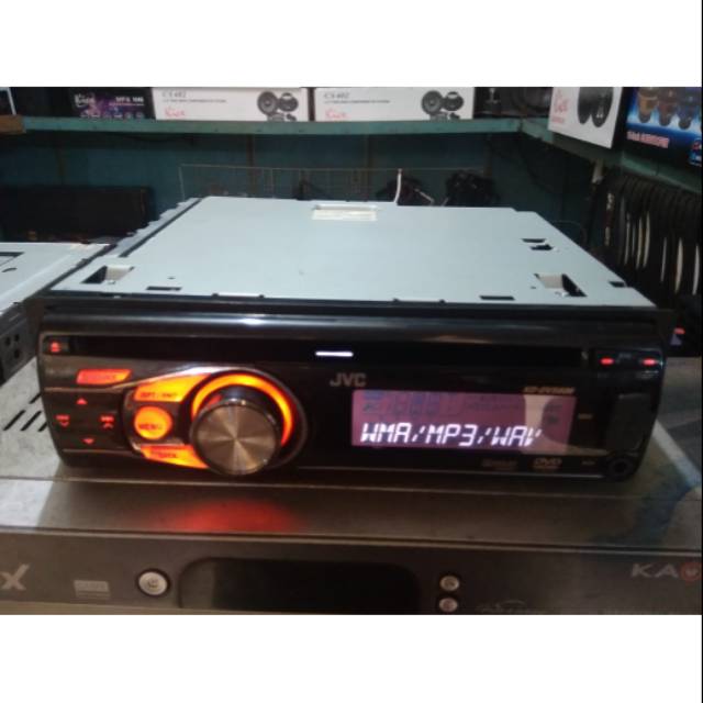 Singledin DVD USB JVC original nissan livina headunit audio mobil