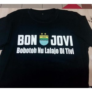 KAOS T-SHIRT BON JOVI PERSIB