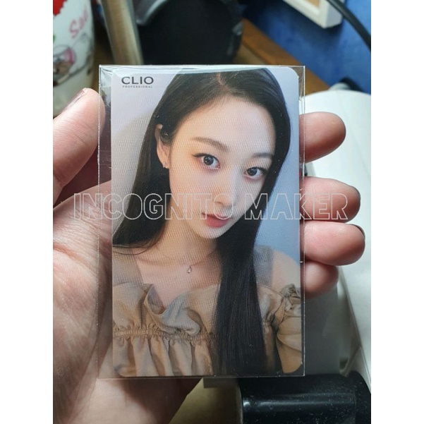 AESPA GISELLE CLIO PHOTOCARD PC