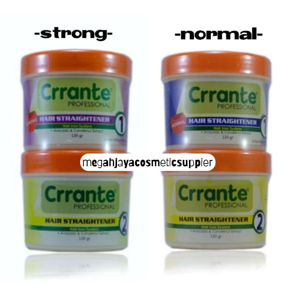 CRRANTE HAIR STRAIGHTENER (BUNDLE STEP 1 DAN STEP 2) 130 GR @ MJ