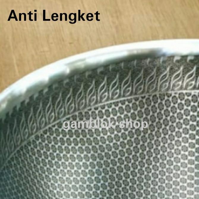 Fry Pan Stainless Steel/Work Pan Stainless Steel 32Cm Anti Lengket Wn78676