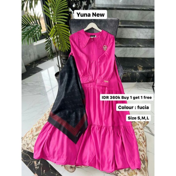 NEW YUNNA DRESS JOURNEY BY JOURNEY SCARVES BUY 1 GET 1