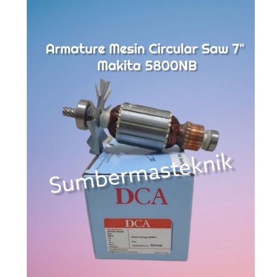 ARMATURE MAKITA 5800NB ANGKER MESIN CIRCULAR SAW MAKITA 7" 5800 NB