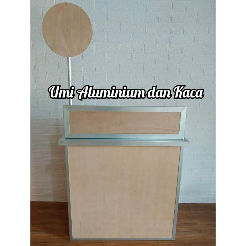 Jual Booth Portable Meja Lipat Meja Jualan Gerobak Lipat Papan Lingkar 80cm X 40cm X 180cm 8821