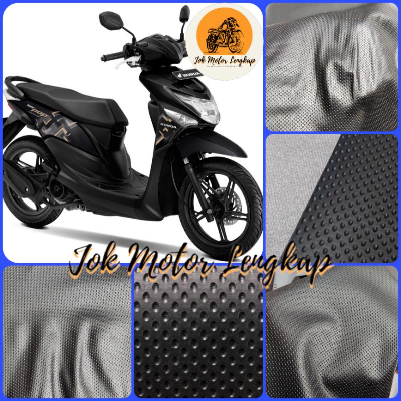 (BISA COD) Sarung Kulit Jok Motor All New Honda BeAT POP Original