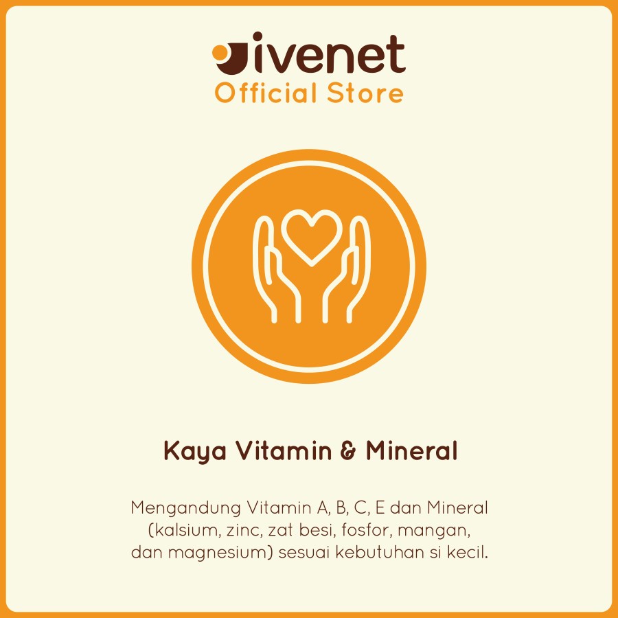 Ivenet Grain Puff Pong - Snack Jajanan Cemilan Sereal Sehat Anak
