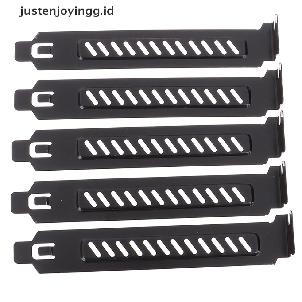 // justenjoyingg.id // 5x PCI Slot Cover Dust Filter Blanking Board Cooling Fan Dust Filter Ventilation ~