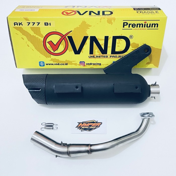 {duniastore} Knalpot VND Racing - Genio / Beat Esp New LED 2020 / Scoopy New 2021 Diskon