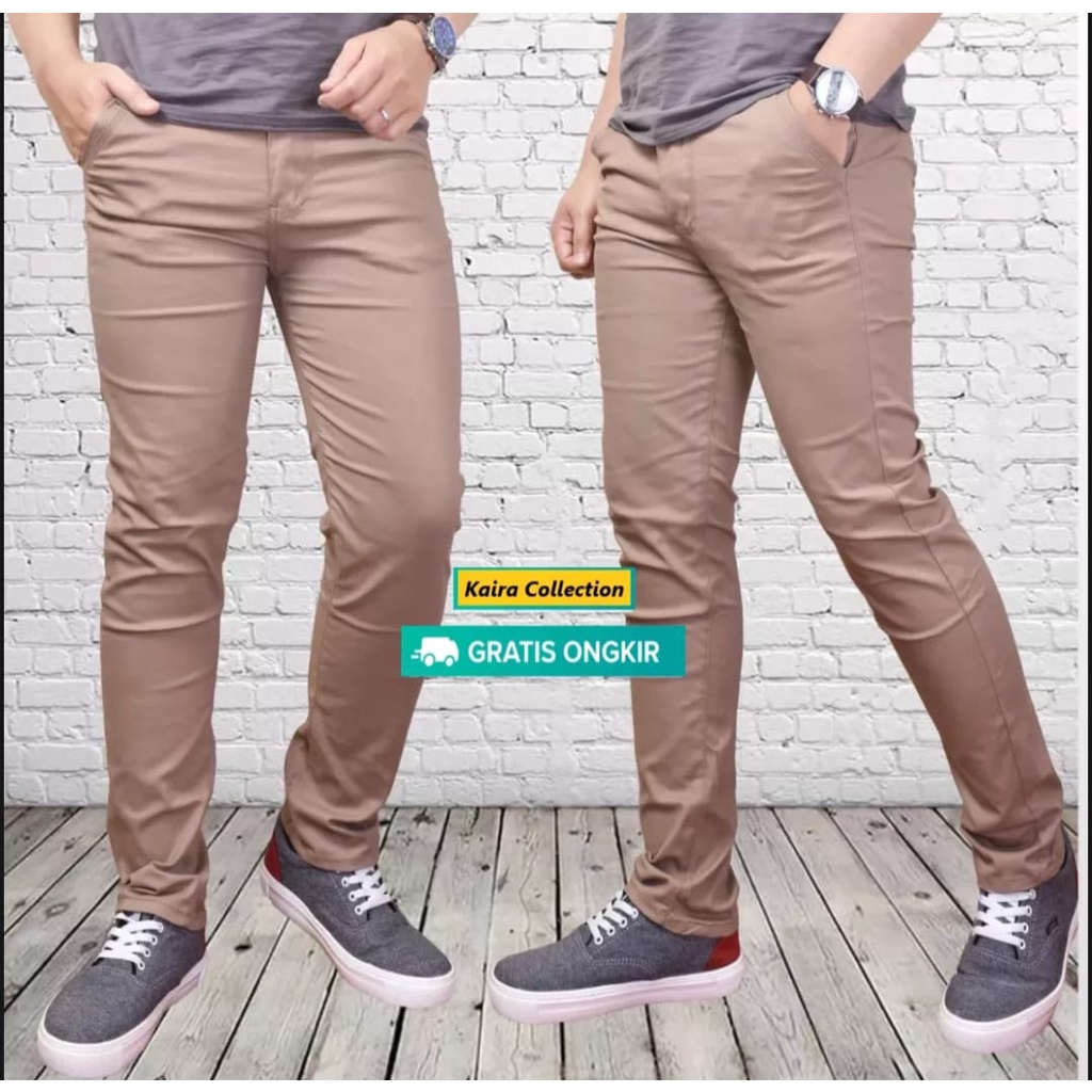 PROMO CELANA PANJANG CATOON CHINO PRIA TERLARIS