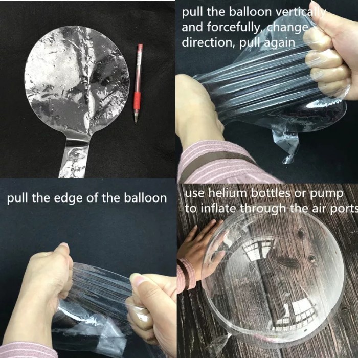 Balon PVC Transparant / PVC Balloon 36 inch