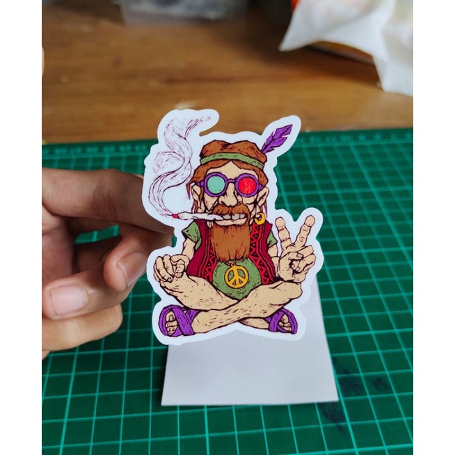 

stiker print rege custom cutting stiker murah keren