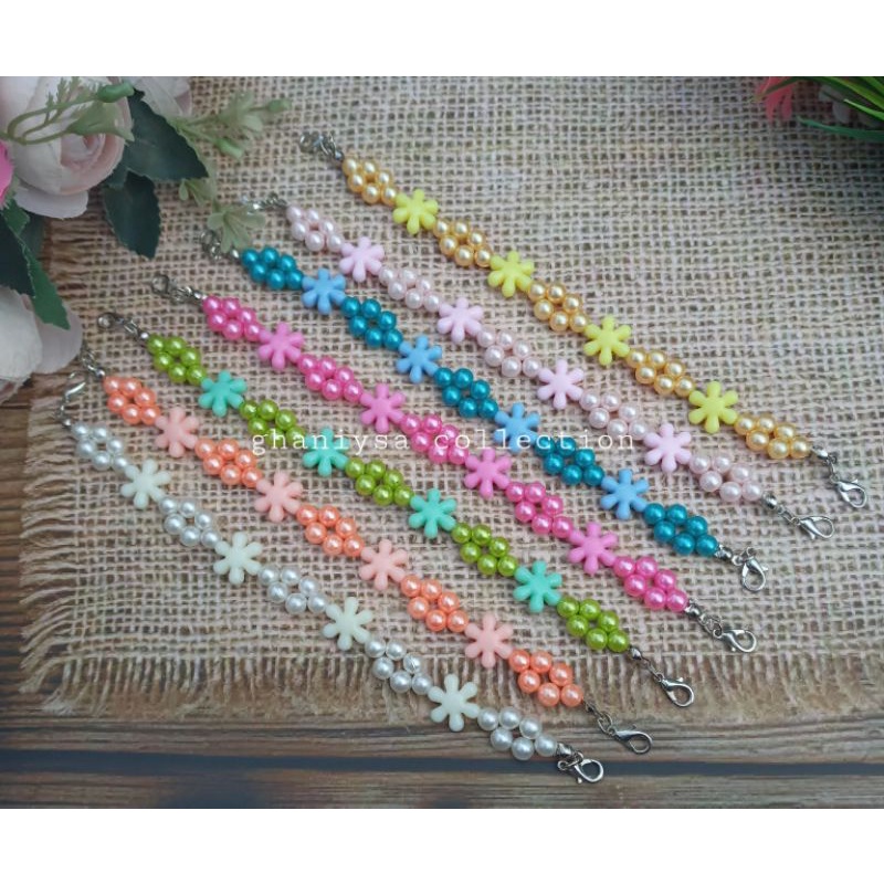 konektor masker mutiara/pengait masker mutiara