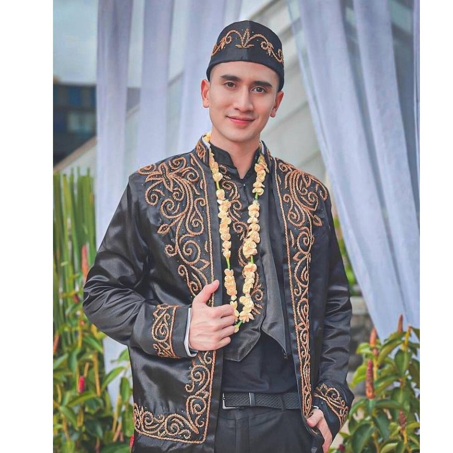 BASOFI PENGANTIN SET / BASOFI PENGANTIN PRIA / BASOFI ASRAF LENGKAP ROMPI CELANA PECI