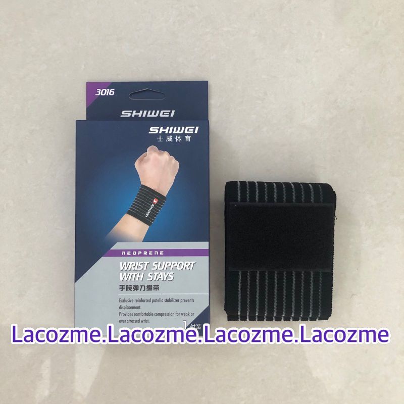 Wrist Wrap Wrist Lilit Deker Pergelangan Tangan Isi Sepasang