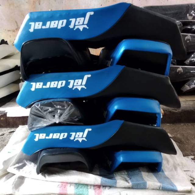 Jok motor Rx king jet darat biru