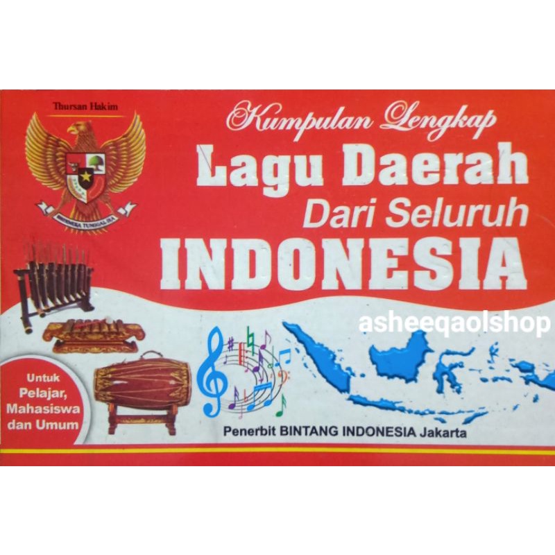 Kumpulan Lengkap Lagu Daerah Dari Seluruh Indonesia (BI)