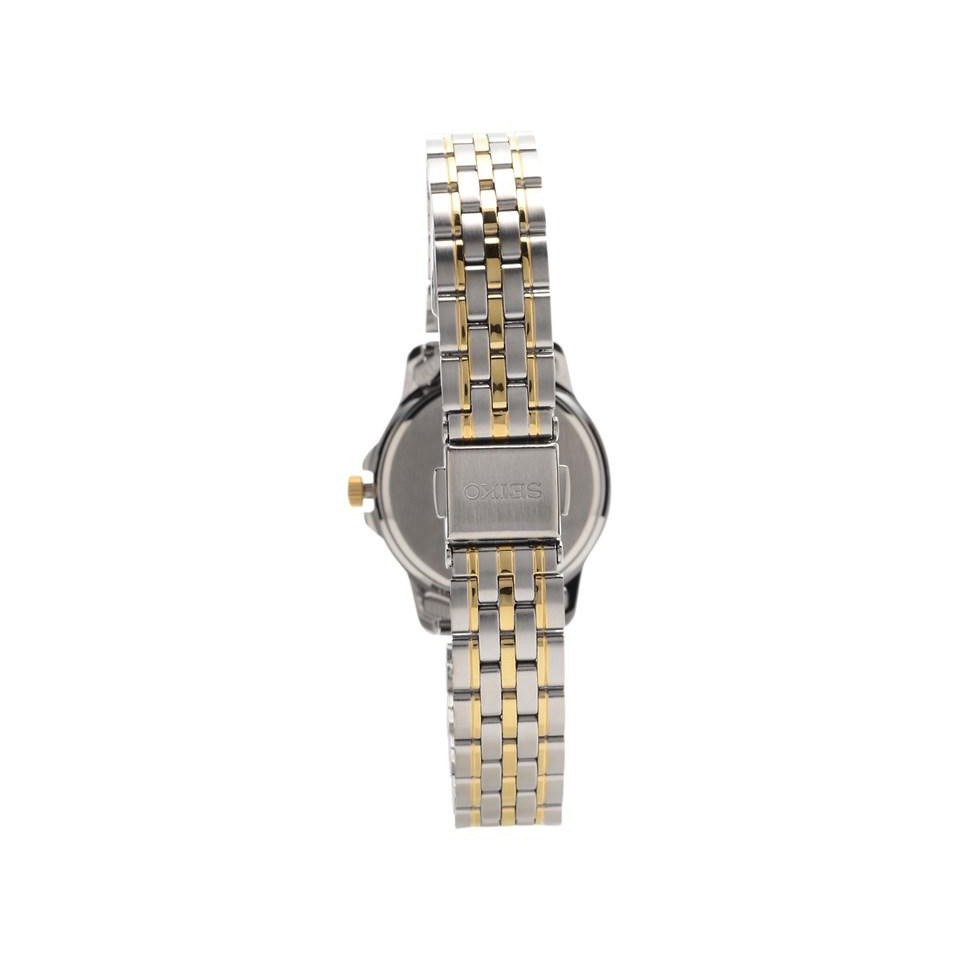 Seiko Ladies SUR732K1 Quartz Two Tone Bracelet | Jam Wanita SUR732