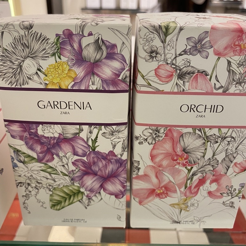 Zara EDP Orchid Gardenia Oriental Wonderose 180ml Limited Edition