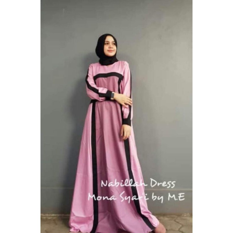 Nabillah Dress Mona Syar'i by M.E