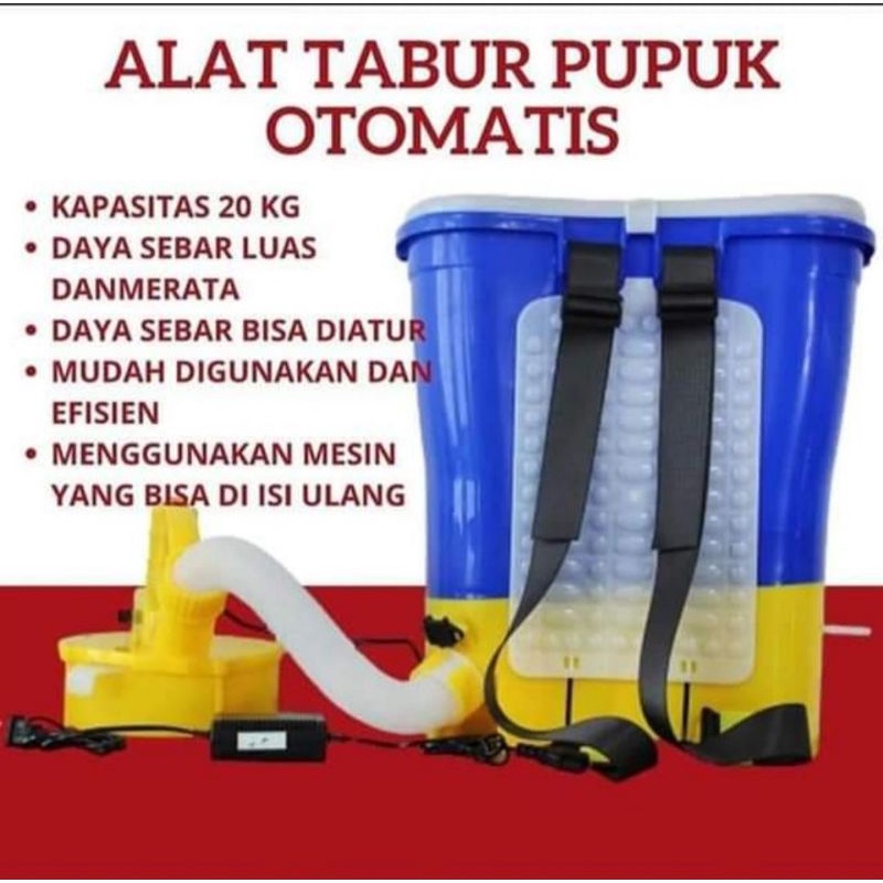 Alat Kocor Pupuk Otomatis Untuk Padi Kapasitas 20 Kg