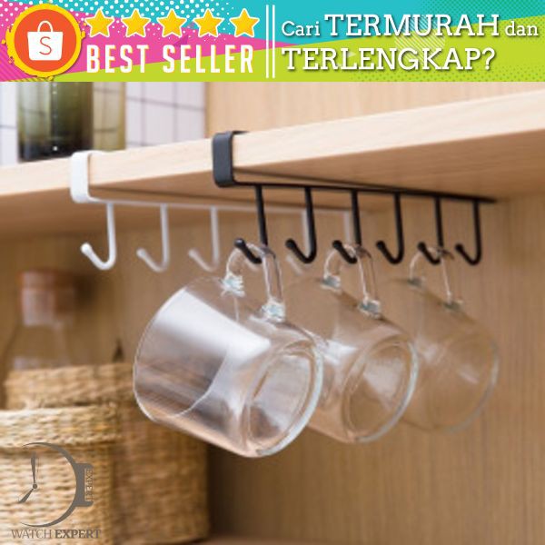 OTHERHOUSE Rak Gantungan Peralatan Dapur Besi Model Hook - ZP01261501 - Black