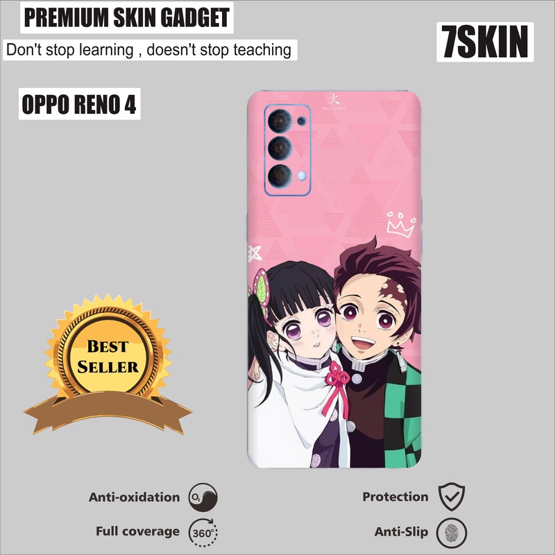 SKIN HANDPHONE  OPPO RENO 4 KARTUN