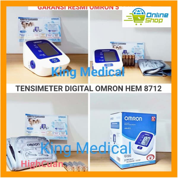 OMRON HEM 8712 Tensimeter Digital Alat Tensi Tekanan Darah